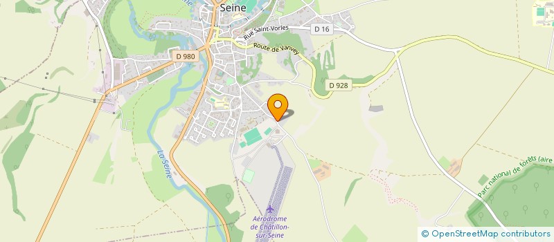 localisation de l'entreprise GFA DES LANVIGNES  CHATILLON-SUR-SEINE