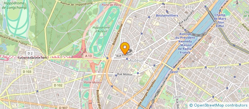 localisation de l'entreprise GFA DES LENAYS à PARIS