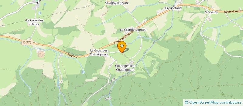 localisation de l'entreprise GFA DES LONGS BOIS  SAINT-FORGEOT