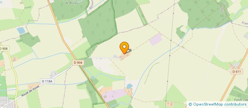 localisation de l'entreprise GFA DES LONGUES RAIES  TOUL