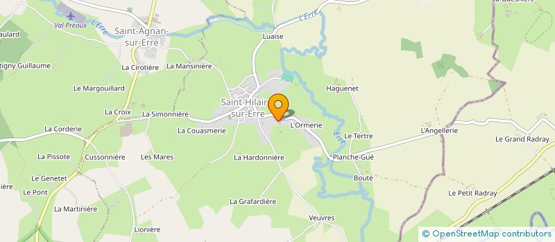 localisation de l'entreprise GFA DES MAGNOLIAS à PERCHE-EN-NOCE