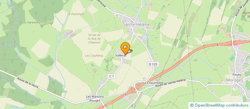 localisation de l'entreprise GFA DES MAISONS ROUGES  GRANGES