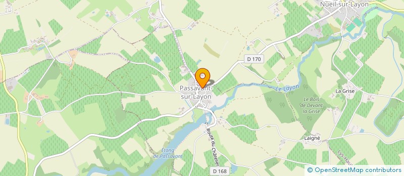 localisation de l'entreprise GFA DES MARTINS à LYS-HAUT-LAYON