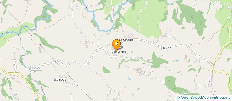 localisation de l'entreprise GFA DES MAZELLES  COMPS-LA-GRAND-VILLE