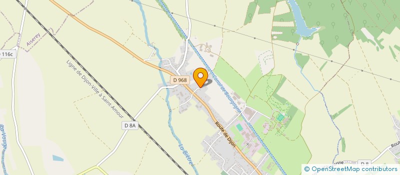 localisation de l'entreprise GFA DES MEIX REINE  BRAZEY-EN-PLAINE