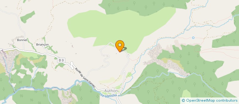 localisation de l'entreprise GFA DES MONGES  AUTHON