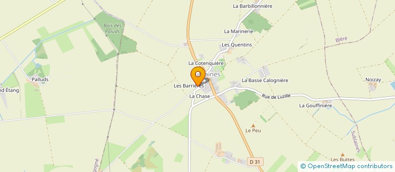 localisation de l'entreprise GFA DES MORIERS  SUBLAINES