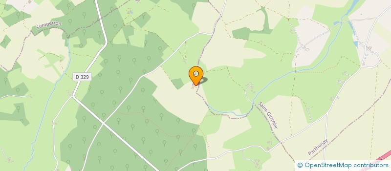 localisation de l'entreprise GFA DES MOULINS  EXOUDUN