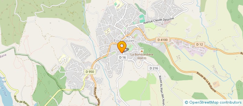 localisation de l'entreprise GFA DES MOURUISSES à FORCALQUIER