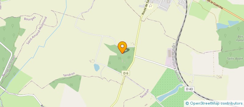 localisation de l'entreprise GFA DES MURAILLES  TENDRON