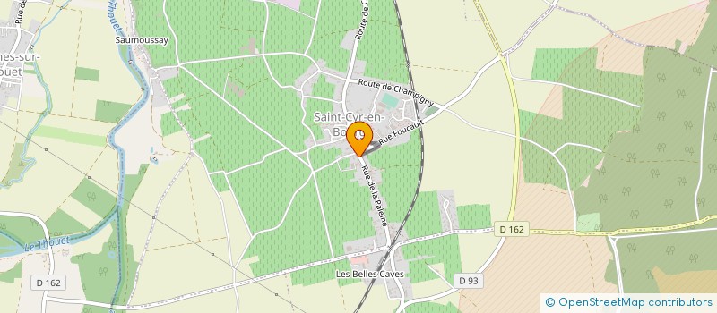 localisation de l'entreprise GFA DES NERLEUX  BELLEVIGNE-LES-CHATEAUX