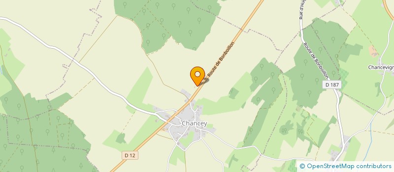 localisation de l'entreprise GFA DES NOISETIERS  CHANCEY