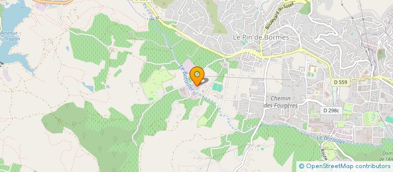 localisation de l'entreprise GFA DES OLIVIERS à BORMES-LES-MIMOSAS