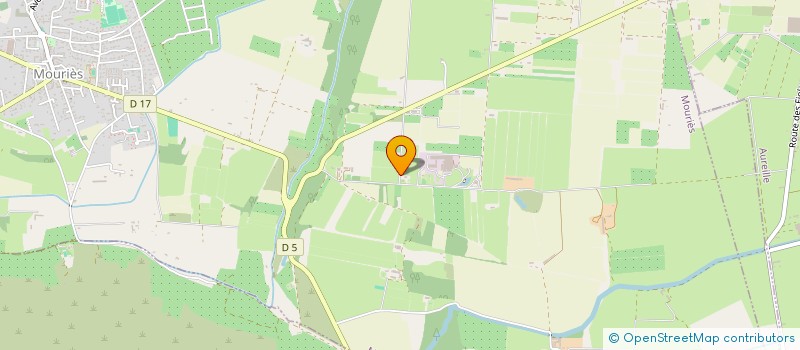 localisation de l'entreprise GFA DES OLIVIERS  MOURIES