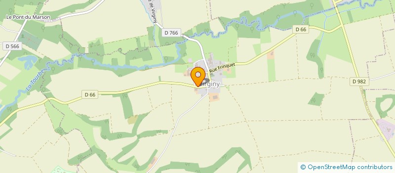 localisation de l'entreprise GFA DES ORMEAUX  VIRGINY