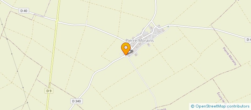 localisation de l'entreprise GFA DES ORMES  PIERRE-MORAINS