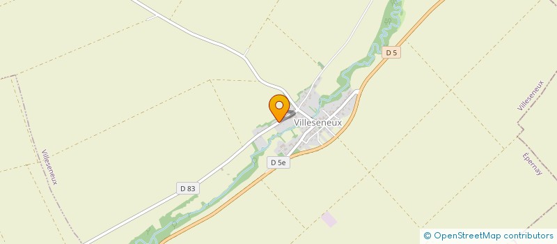 localisation de l'entreprise GFA DES PANSETS  VILLESENEUX