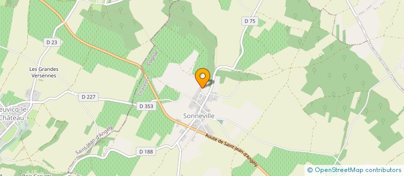 localisation de l'entreprise GFA DES PETITES COLLINES à ROUILLAC