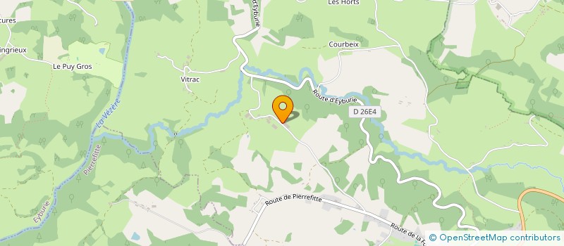 localisation de l'entreprise GFA DES PETITES TERRES  CHAMBOULIVE