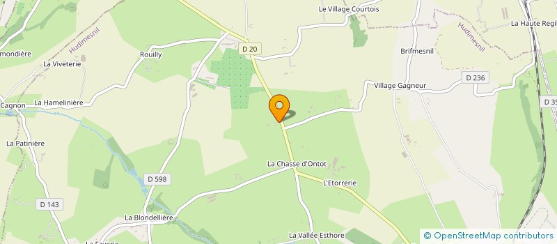 localisation de l'entreprise GFA DES PORTES  CERENCES