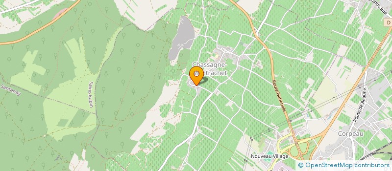 localisation de l'entreprise GFA DES PORTES D'ORDIN  CHASSAGNE-MONTRACHET