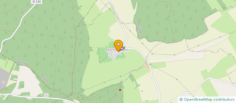 localisation de l'entreprise GFA DES PRAIRIES  THELOD