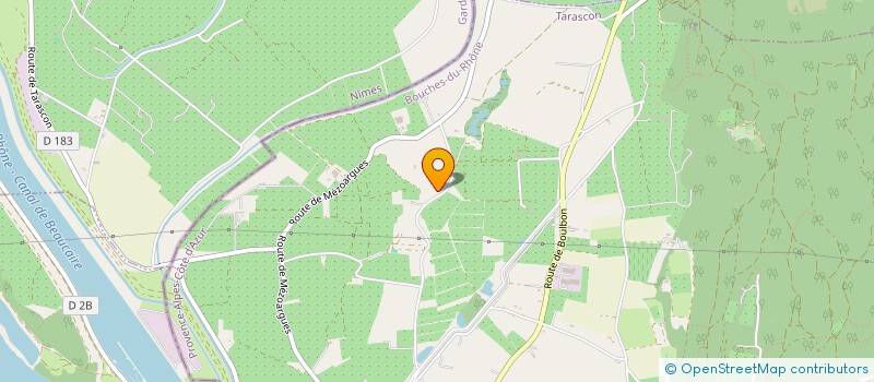 localisation de l'entreprise GFA DES PRECHEURS  TARASCON