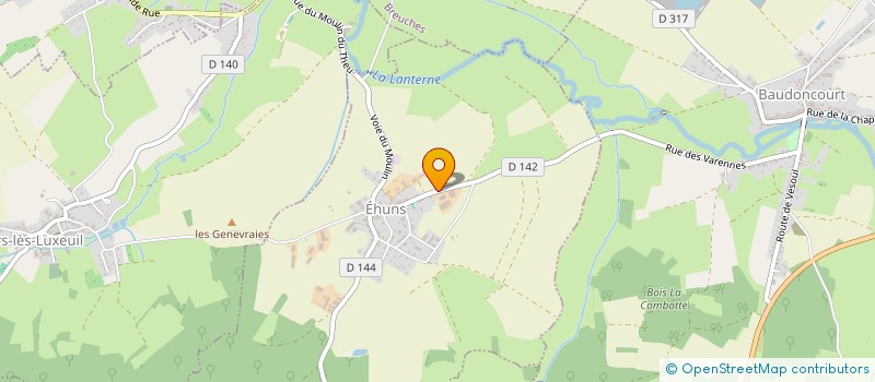 localisation de l'entreprise GFA DES PRES ROLLAND  EHUNS