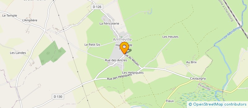 localisation de l'entreprise GFA DES PRESLES à CARENTAN-LES-MARAIS