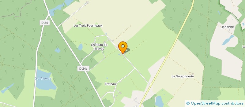 localisation de l'entreprise GFA DES REBISSETS à VENDŒUVRES