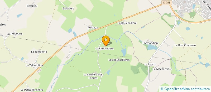 localisation de l'entreprise GFA DES RIMBRETIERES à SEVREMOINE