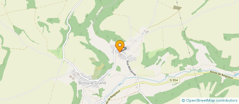 localisation de l'entreprise GFA DES ROCHES  BUSSY-LE-GRAND