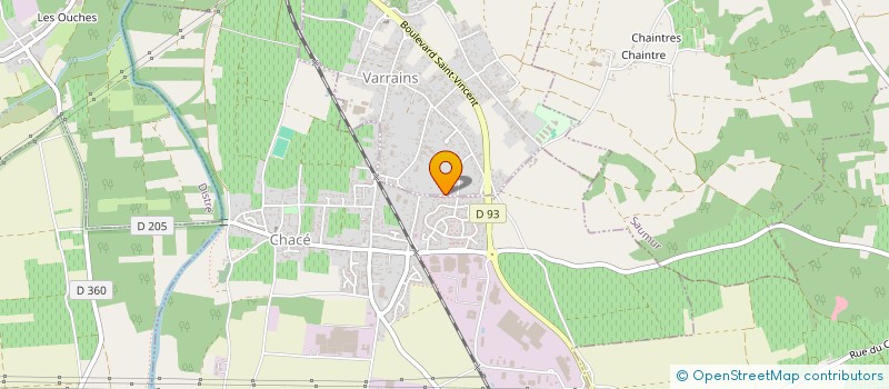 localisation de l'entreprise GFA DES ROGELINS  VARRAINS