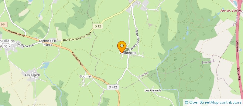 localisation de l'entreprise GFA DES SOUS  SAINT-QUINTIN-SUR-SIOULE