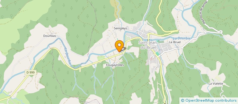 localisation de l'entreprise GFA DES TEMPLIERS  LA CAVALERIE