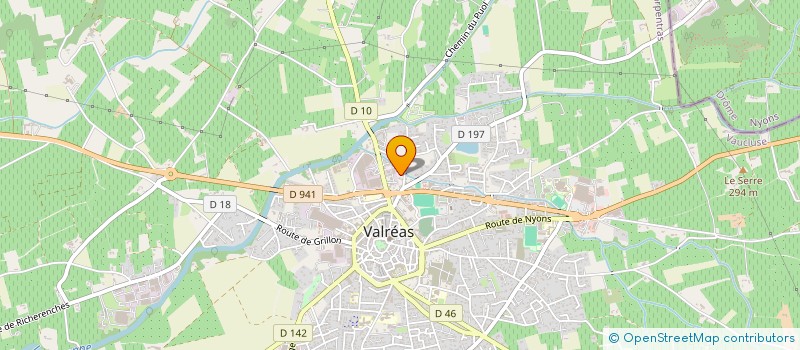 localisation de l'entreprise GFA DES TERRES LONGUES à VALREAS