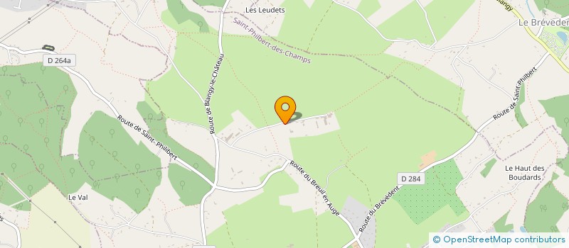 localisation de l'entreprise GFA DES THIRONS  SAINT-PHILBERT-DES-CHAMPS