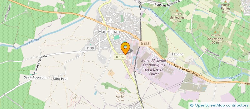 localisation de l'entreprise GFA DES TRAUCATS  MAUREILHAN