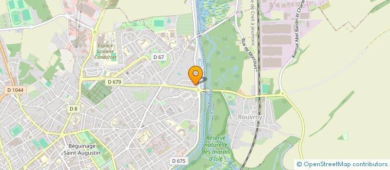 localisation de l'entreprise GFA DES TUILETTES à SAINT-QUENTIN
