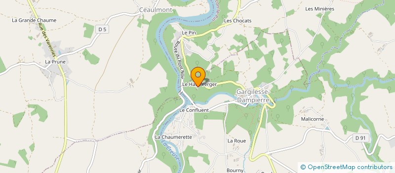 localisation de l'entreprise GFA DES VERGNES à SAINT-PLANTAIRE