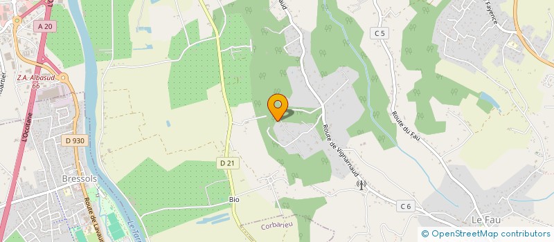 localisation de l'entreprise GFA DES VEYS  MONTAUBAN