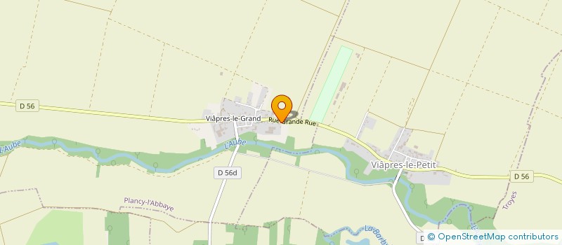 localisation de l'entreprise GFA DES VIEILLES VIGNES à VIAPRES-LE-PETIT