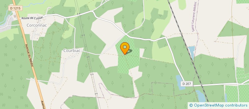 localisation de l'entreprise GFA DES VIGNES  SAINT-LAURENT-MEDOC