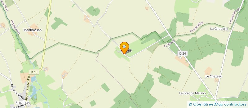 localisation de l'entreprise GFA DES VIGNES DE BEAUCHE  SAINTE-GEMME