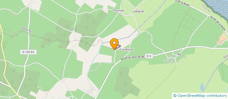 localisation de l'entreprise GFA DES VIGNOBLES PAEFFGEN  BEGADAN