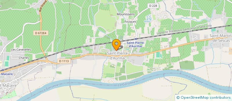 localisation de l'entreprise GFA DES VIGNOBLES SERAPHON  VERDELAIS