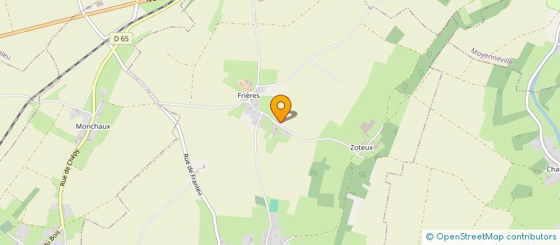 localisation de l'entreprise GFA DESACHALAU  ACHEUX-EN-VIMEU