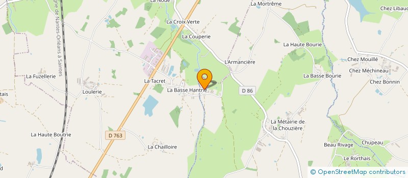 localisation de l'entreprise GFA DESFONTAINES à TREIZE-SEPTIERS