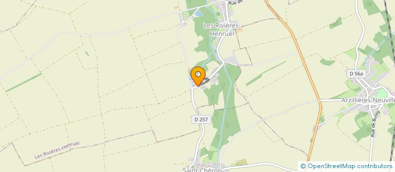 localisation de l'entreprise GFA DESFORGES  LES RIVIERES-HENRUEL