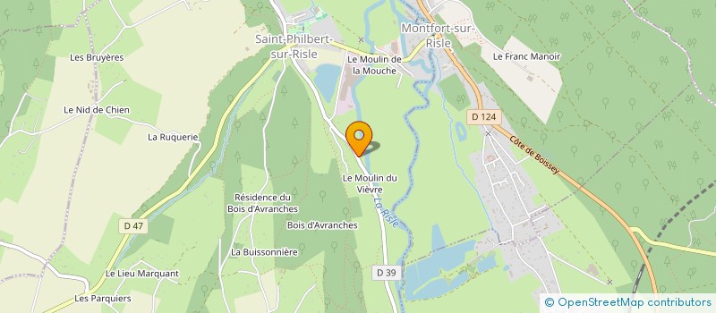 localisation de l'entreprise GFA DIONISI  SAINT-PHILBERT-SUR-RISLE